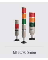 MT5C/8C SERIES  Ø56mm y Ø86mm luz incandescente o LED pila